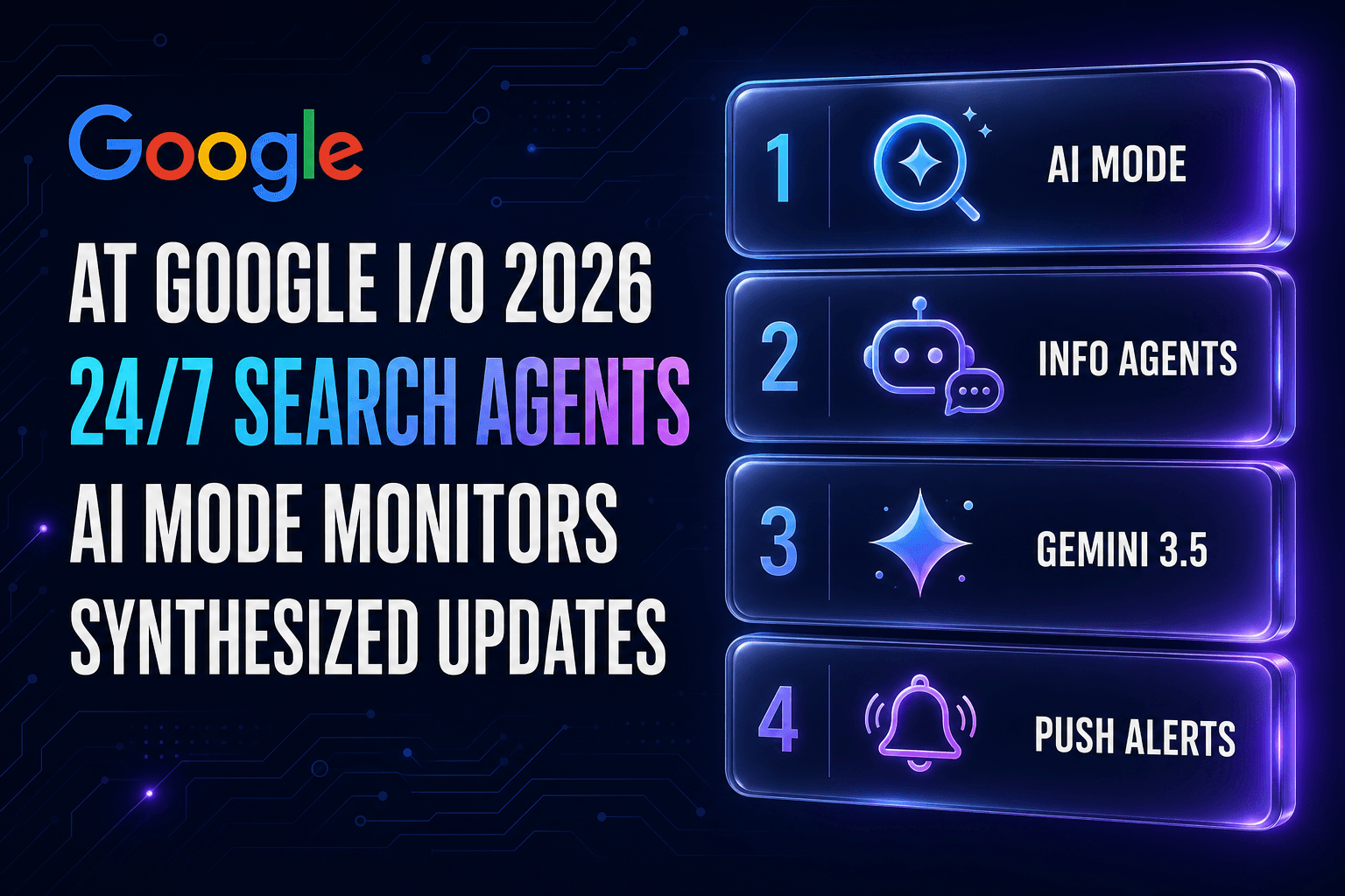 Google Search agents: your 24/7 AI info agents