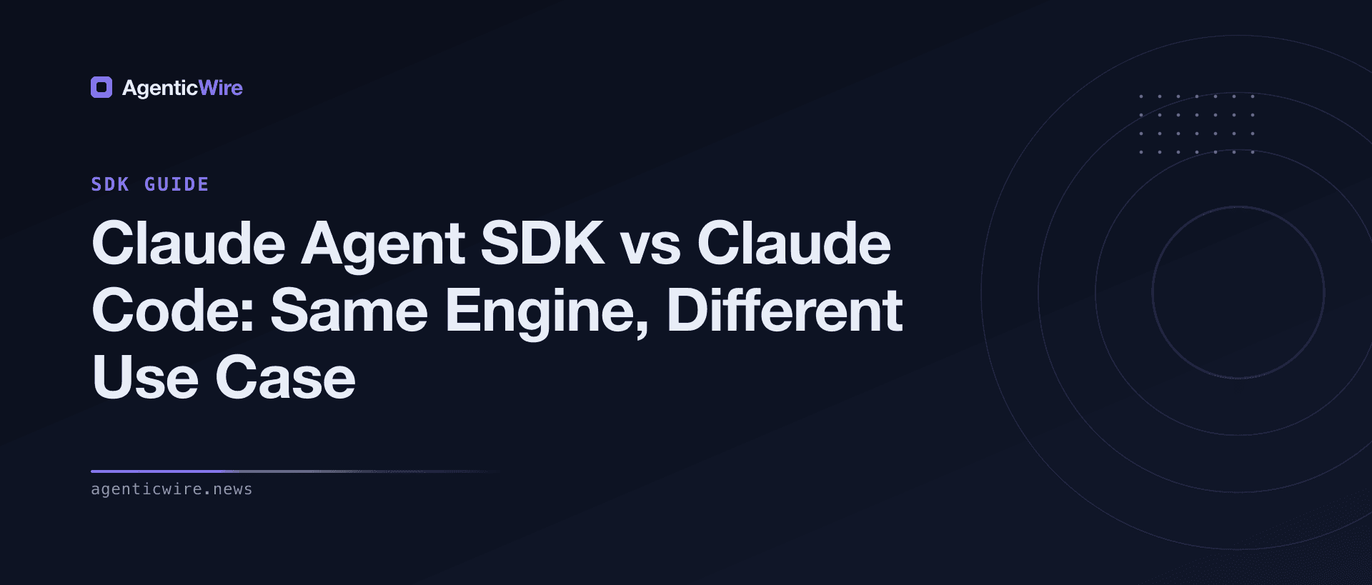 Claude Agent SDK vs Claude Code: Same Engine, Different Use Case