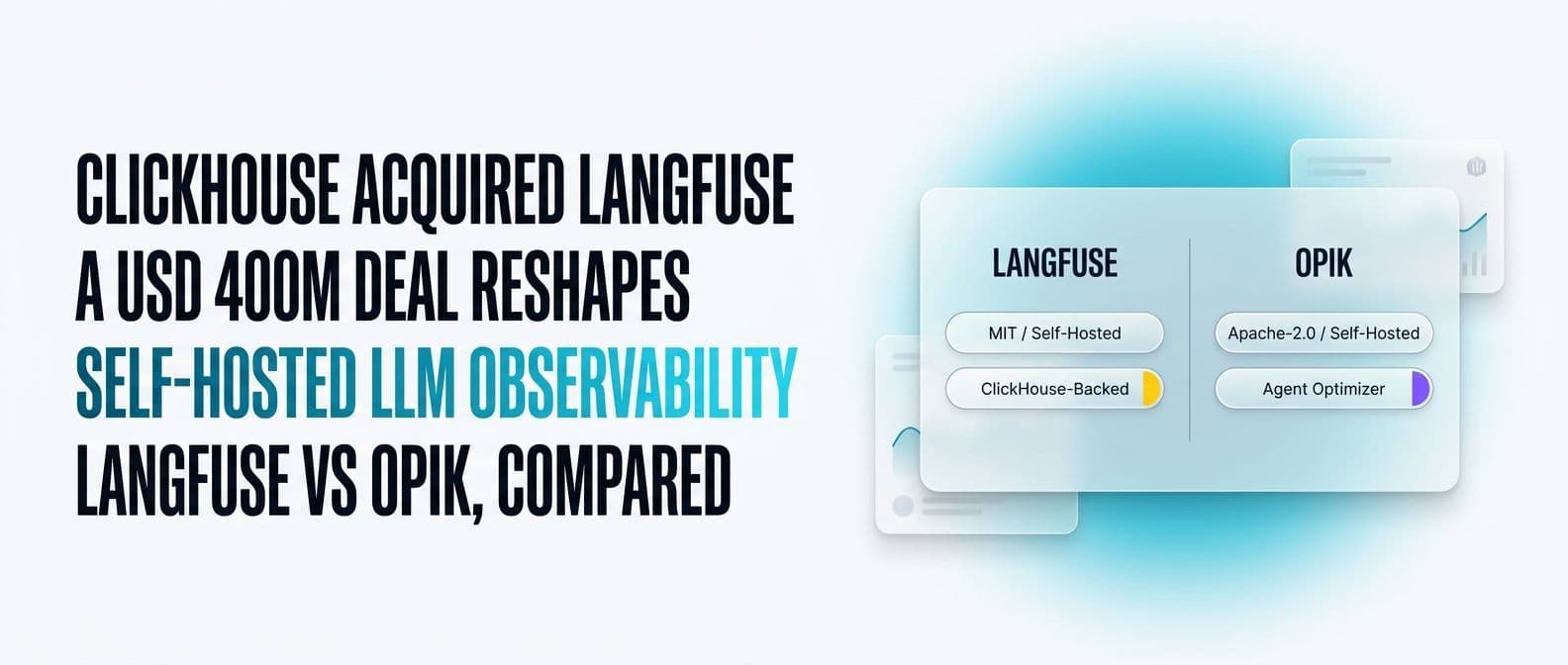 Langfuse vs Opik: Self-Hosted LLM Observability Compared